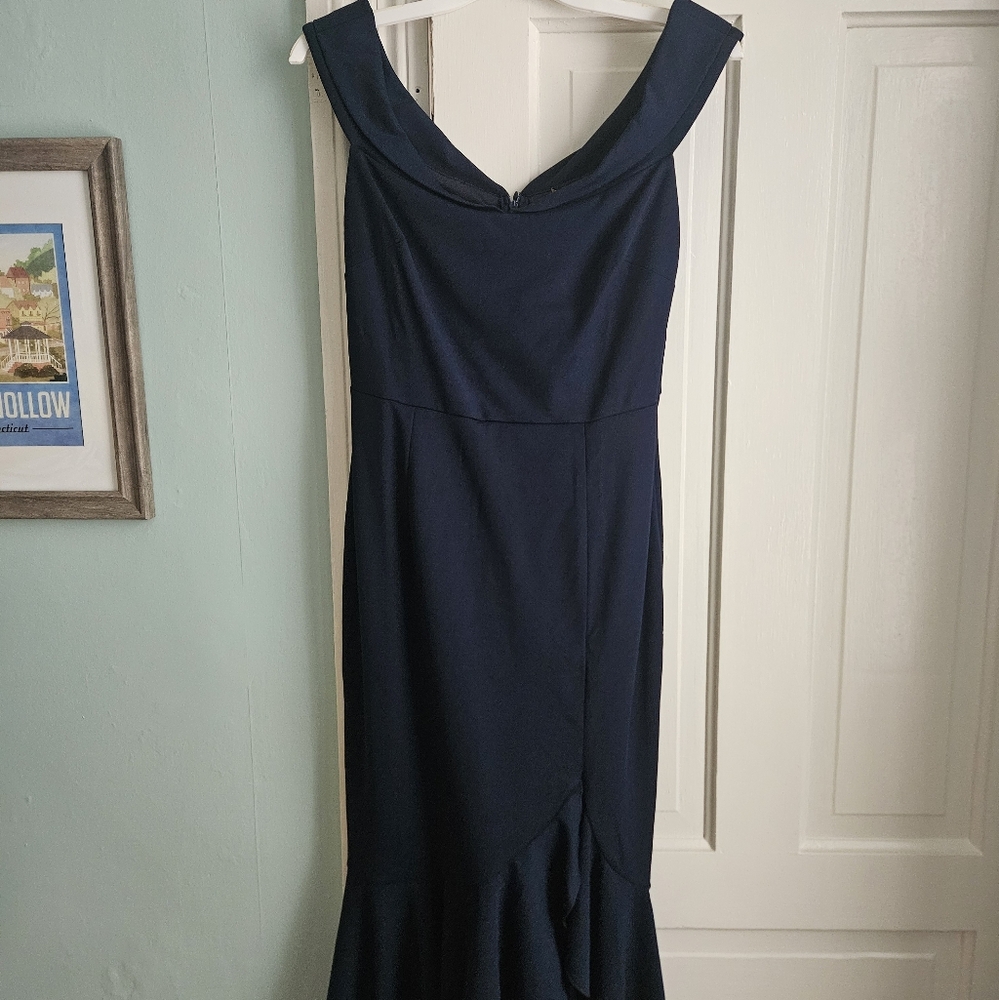 Miusol Navy Blue Formal Dress – Medium